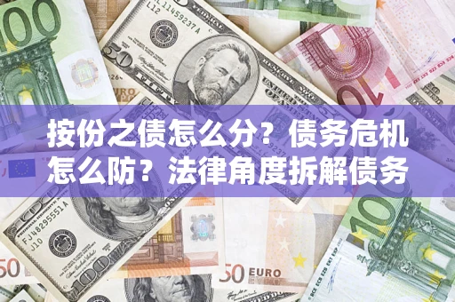 武汉按份之债怎么分？债务危机怎么防？法律角度拆解债务分配与风险自保指南