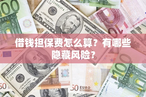 武汉借钱担保费怎么算？有哪些隐藏风险？