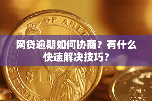 武汉网贷逾期如何协商？有什么快速解决技巧？