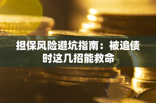 武汉担保风险避坑指南：被追债时这几招能救命