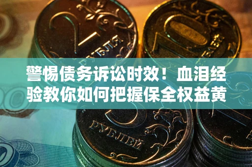 武汉警惕债务诉讼时效！血泪经验教你如何把握保全权益黄金期