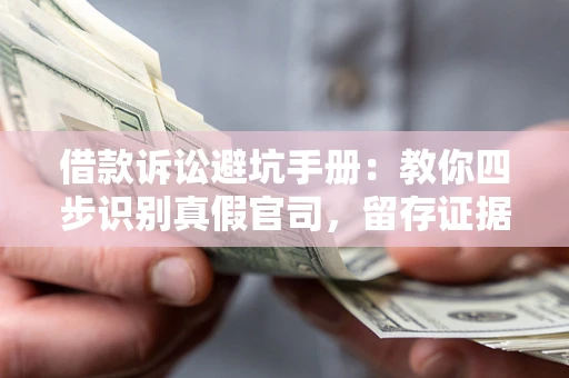 武汉借款诉讼避坑手册：教你四步识别真假官司，留存证据不踩雷
