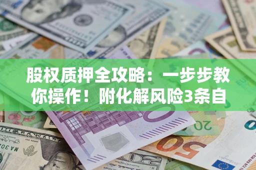 武汉股权质押全攻略：一步步教你操作！附化解风险3条自救法则