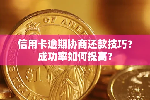 武汉信用卡逾期协商还款技巧？成功率如何提高？