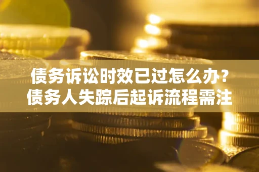 武汉债务诉讼时效已过怎么办？债务人失踪后起诉流程需注意什么？