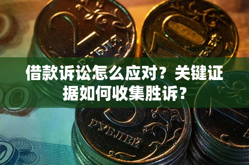 武汉借款诉讼怎么应对？关键证据如何收集胜诉？